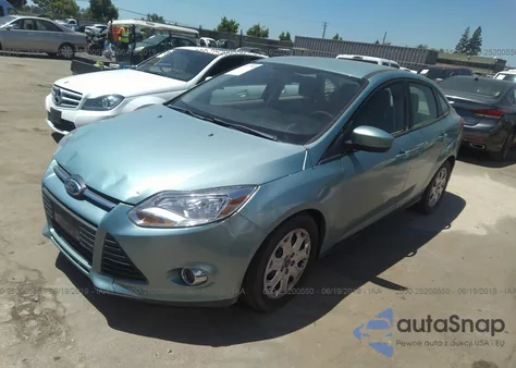 2012 Ford Focus Se from USA, damaged, VIN 1FAHP3F25CL253266